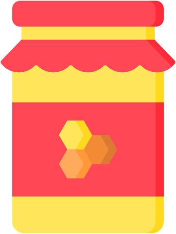 bee-jar-pot-honey-food-dessert-5069161