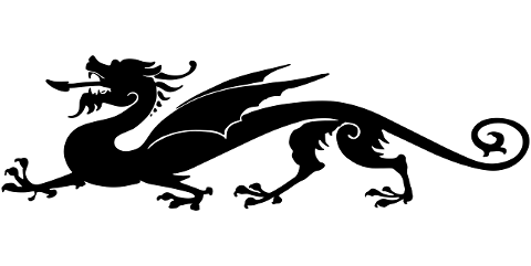 dragon-animal-silhouette-creature-7469251