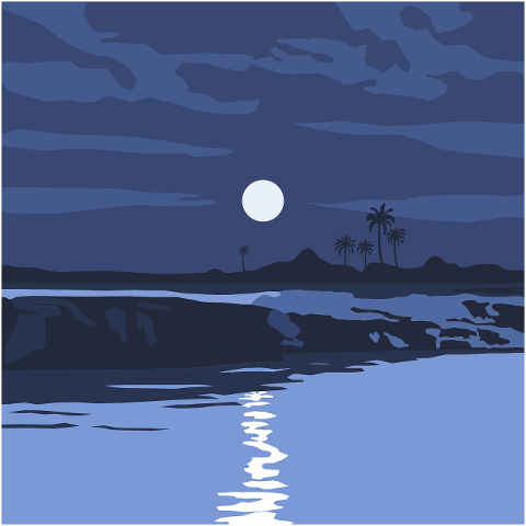 moon-night-palms-sahara-desert-9824889