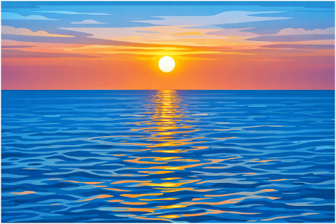 sunset-ocean-sea-water-reflection-10156892