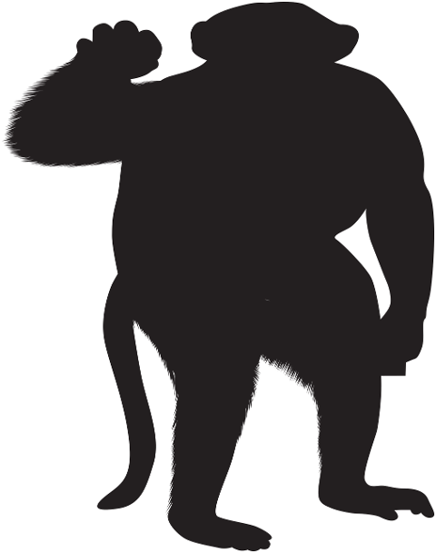 monkey-primate-clip-art-cutout-7117179