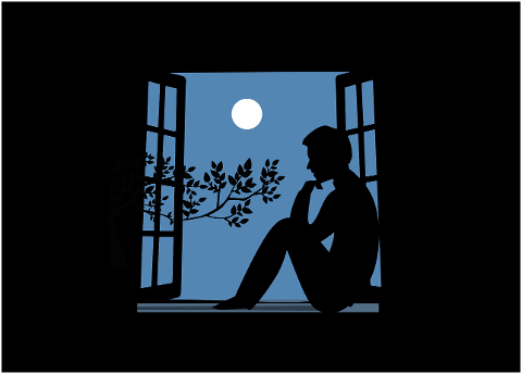 sadness-depression-night-silhouette-9241575