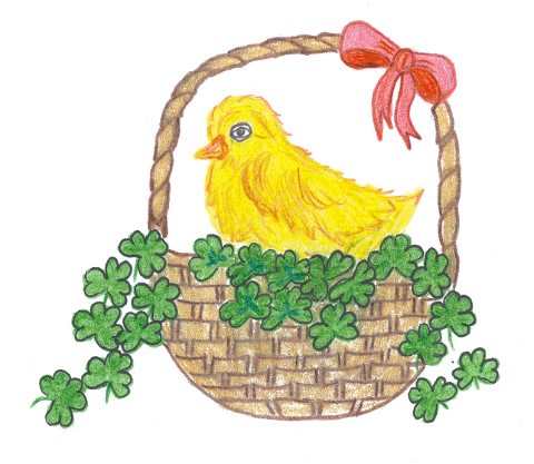 easter-chicken-hen-grass-basket-7693062