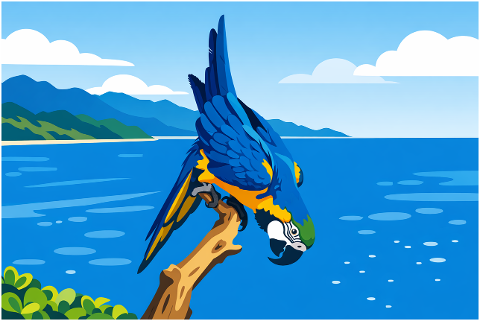 parrot-macaw-blue-and-yellow-macaw-10146942