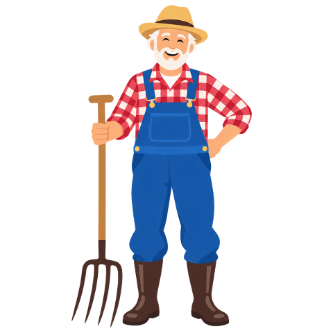 elderly-farmer-senior-pitchfork-10444345