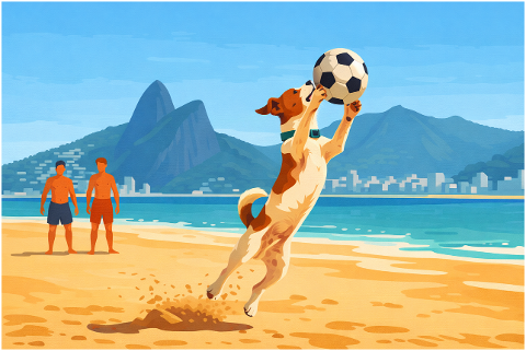 dog-puppy-beach-sand-soccer-10169928