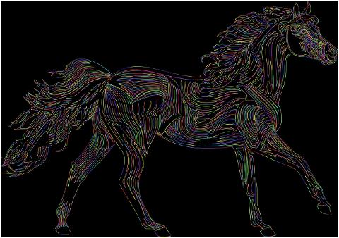horse-animal-equine-line-art-8143842