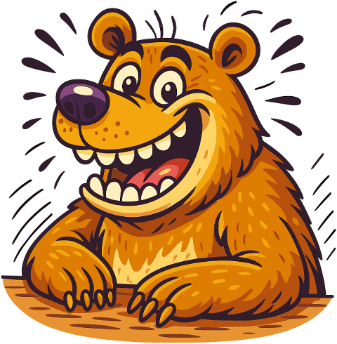 cartoon-bear-laughing-bear-9825748