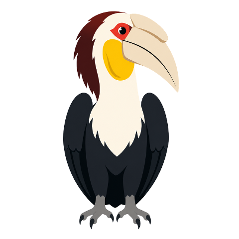 wreathed-hornbill-bird-wildlife-10366126