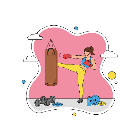 boxing-workout-illustration-10080463