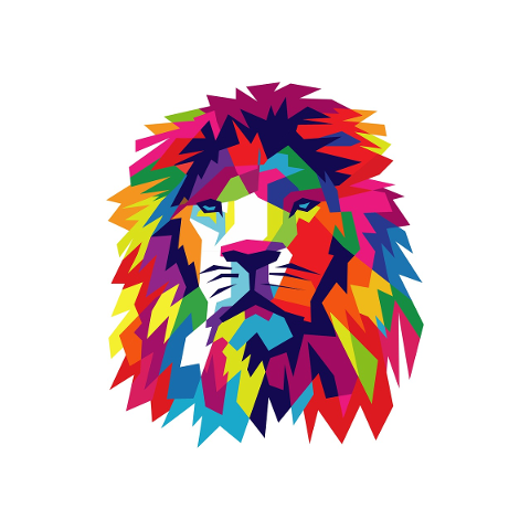 lion-animal-colorful-art-5199769