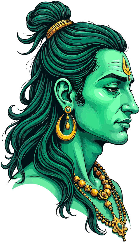 ai-generated-shiva-green-nature-9217992