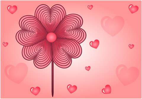 background-ornamental-flower-hearts-7508007