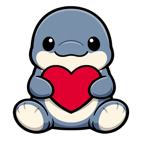 baby-dolphin-illustration-10084497