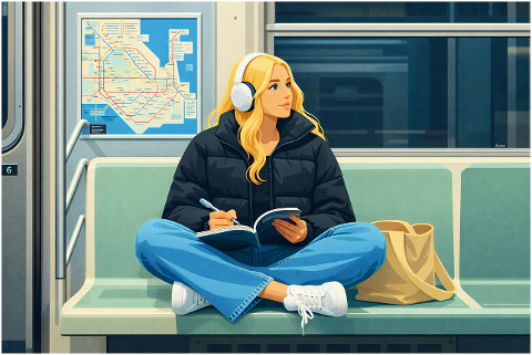 woman-girl-sitting-subway-metro-10165699