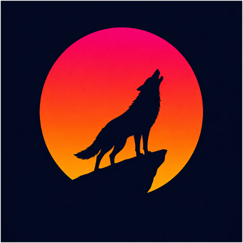 wolf-howling-silhouette-nature-10243749