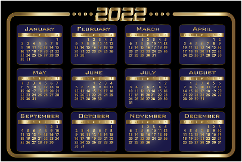 calendar-2022-year-time-typography-6940777