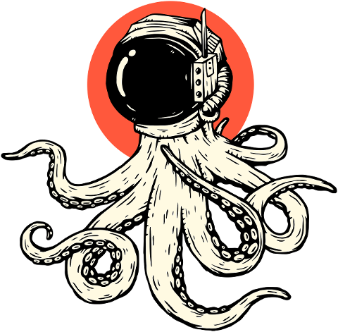 octopus-ocean-astronaut-sea-animal-9055264