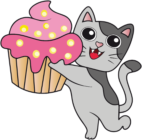cartoon-cat-cupcake-dessert-6971666