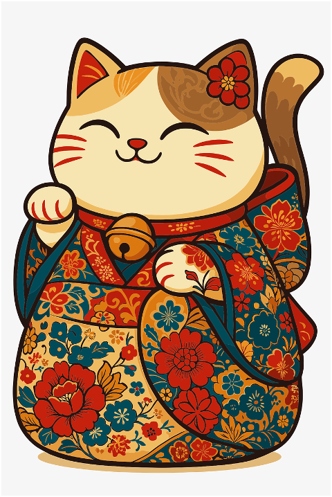 lucky-cat-japanese-symbol-10476827
