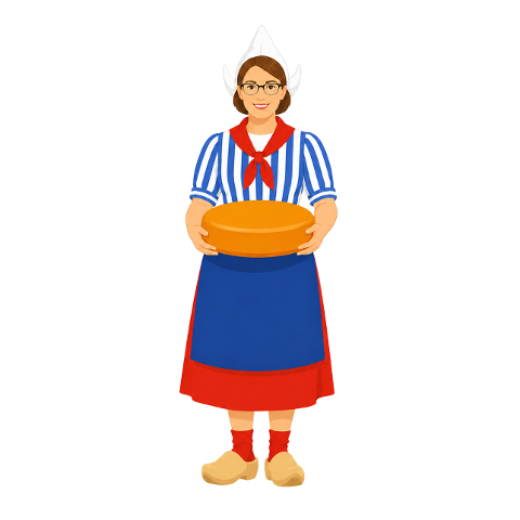 dutch-costume-wooden-shoes-cheese-10443734