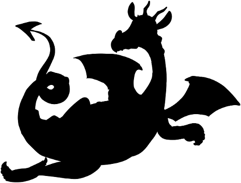 dragon-animal-creature-silhouette-7194281