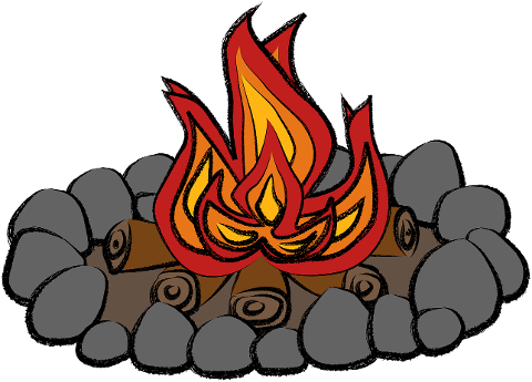 campfire-flames-wood-stones-7846332