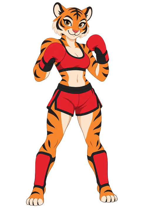 tiger-boxing-red-gloves-10484635