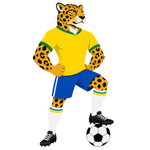 jaguar-mascot-football-brazil-10324128