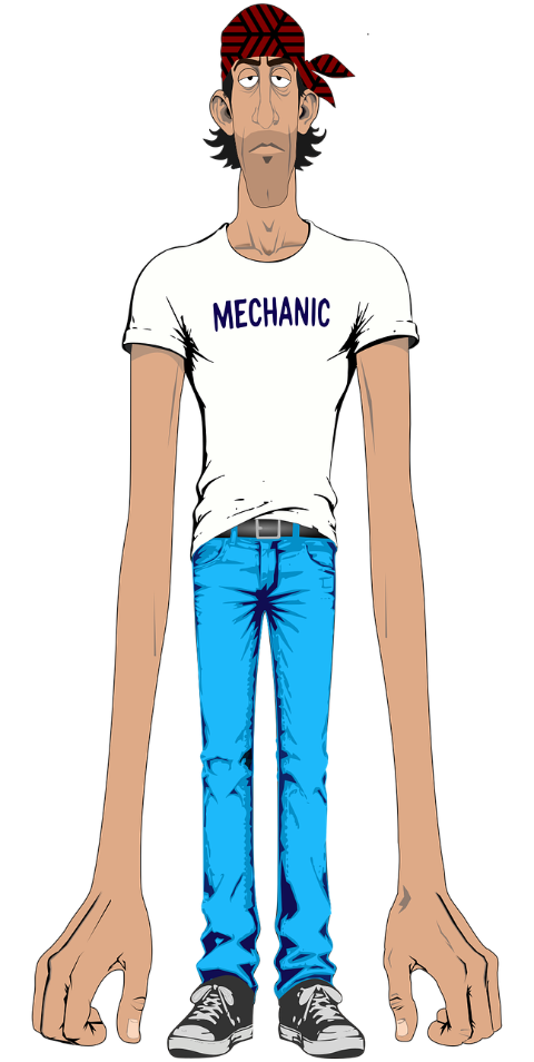 caricature-character-mechanic-funny-10347557