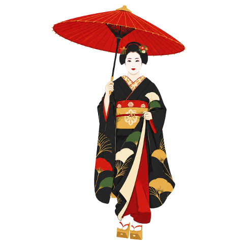 japanese-geisha-red-paper-umbrella-10443866