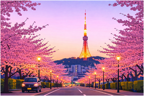 tokyo-tower-sakura-10172117