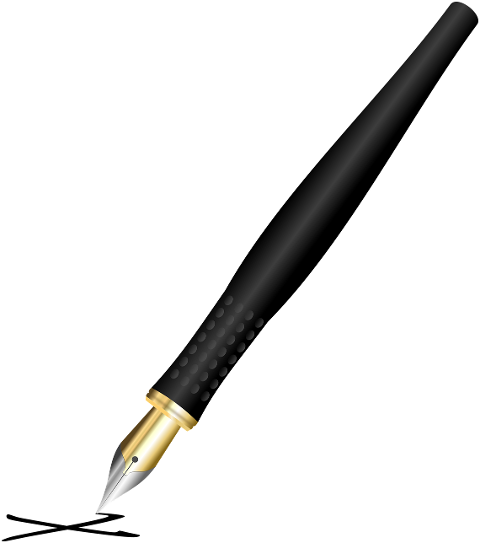 fountain-pen-calligraphy-x-vote-9077510