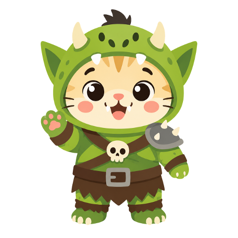 orc-cat-cat-mascot-fantasy-character-10345292