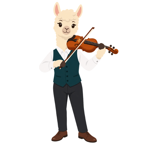 llama-violinist-violin-10468954