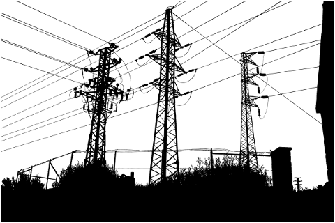 electricity-pylon-silhouette-5130675