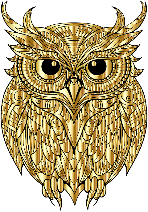 owl-bird-gold-art-geometric-8506547
