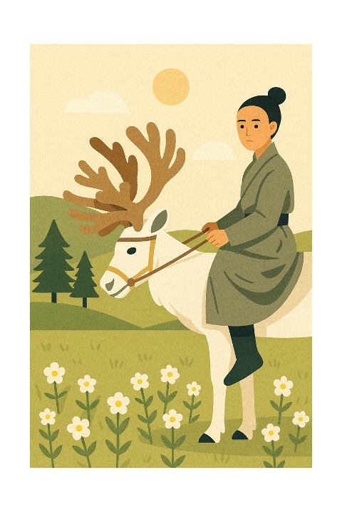 person-reindeer-deer-rider-nature-9958658