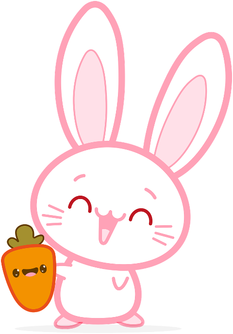 rabbit-carrot-cartoon-bunny-kawaii-7040066