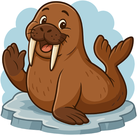 walrus-sea-animal-arctic-ice-smile-9569051