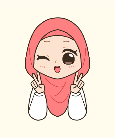 girl-hijab-adorable-anime-cartoon-9705787