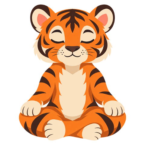 tiger-meditation-lotus-pose-zen-10477995