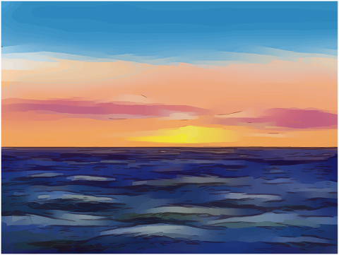 landscape-sea-waves-calm-sunset-5146995