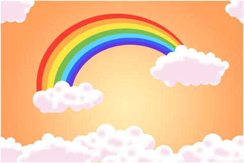 background-twilight-rainbow-cloud-4861537