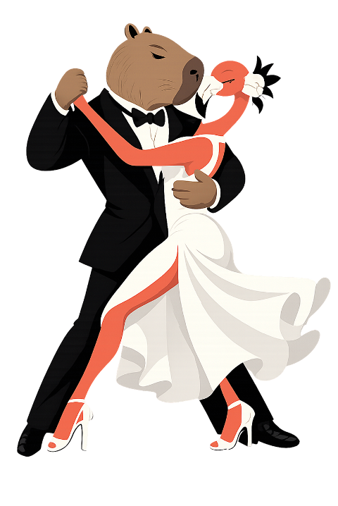 tango-dance-flamingo-capybara-10308065