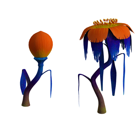 alien-plants-3d-render-nature-4803300