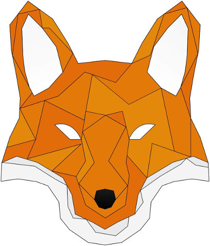 polygon-fox-art-logo-animals-4800282