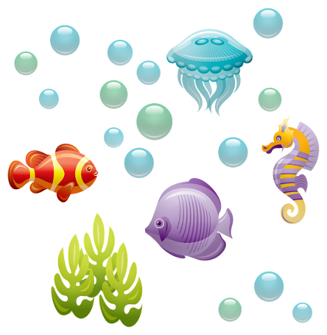 underwater-fish-seahorse-bubbles-4804445