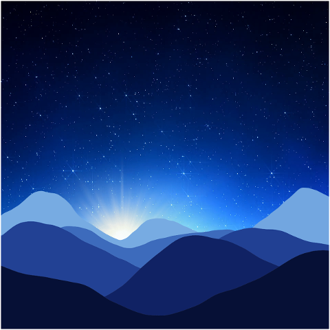 twilight-blue-mountain-sky-4528906