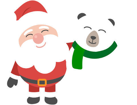 santa-polar-bear-christmas-cartoon-4607097